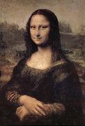 LEONARDO da Vinci Portrait de Mona Lisa dit La joconde oil painting